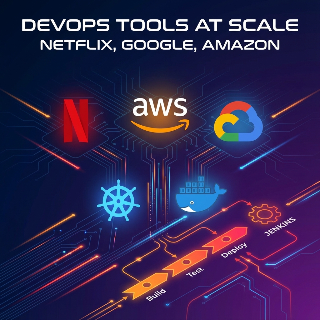 DevOps Tools Used by Netflix, Google, and Amazon