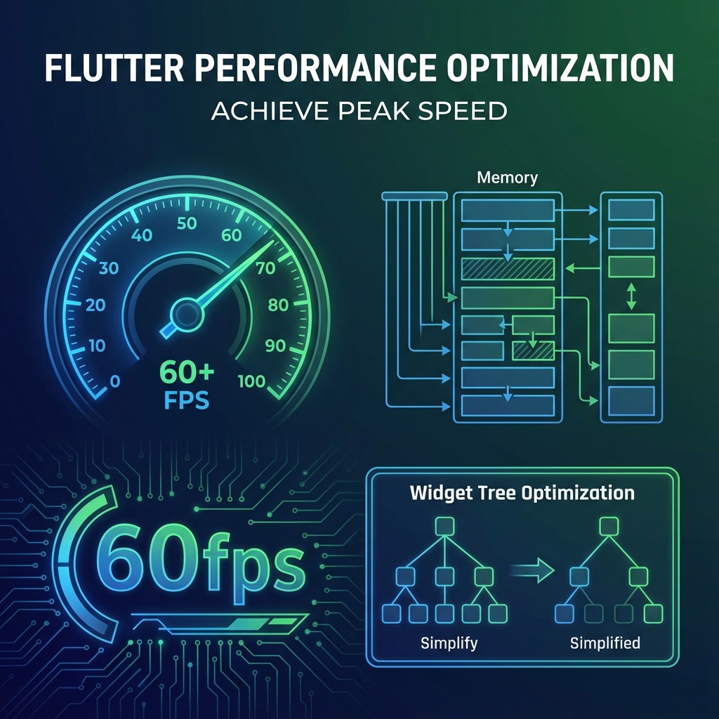 Flutter Performance Optimization: 15 Pro Tips
