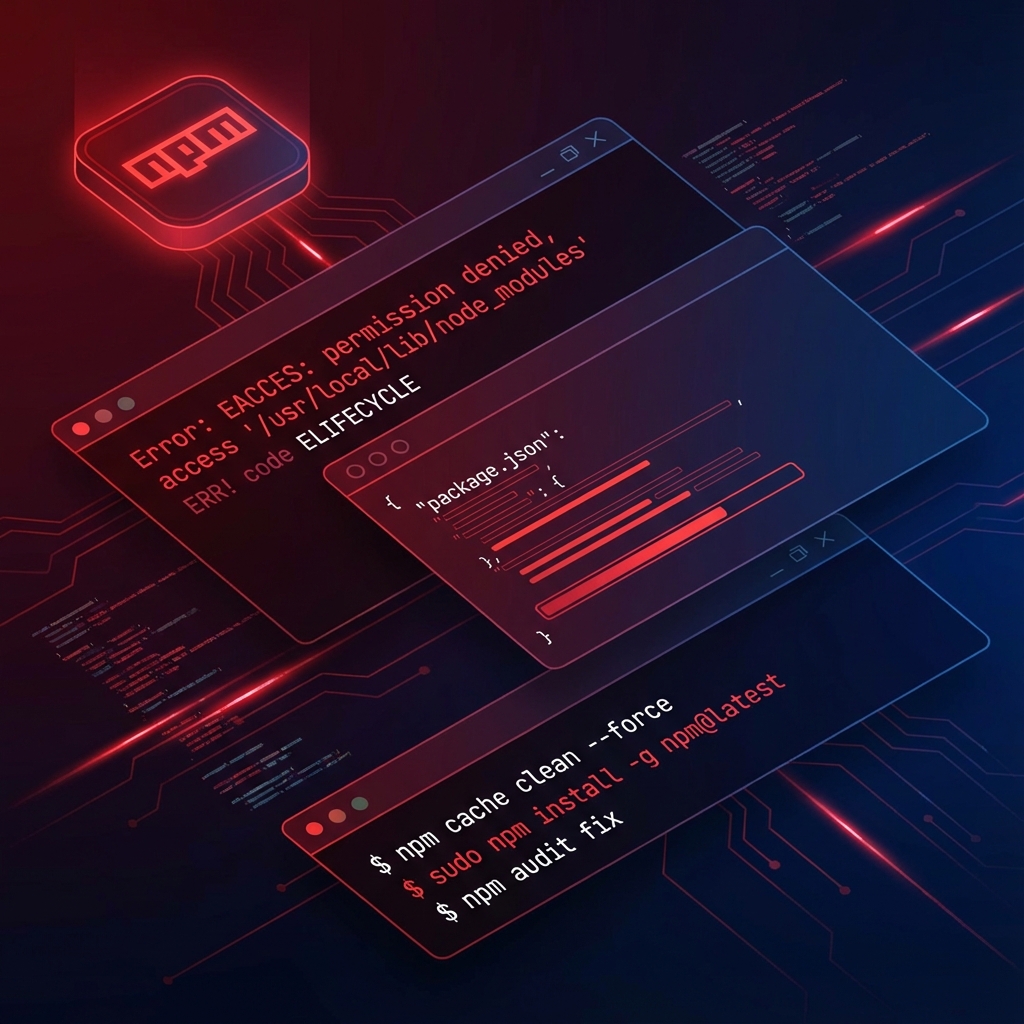 NPM Error Troubleshooting: 15 Common Issues Fixed
